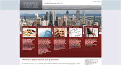 Desktop Screenshot of kalmansamuels.com
